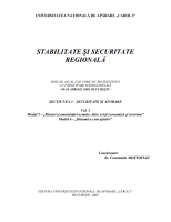 Stabilitate și securitate regională: Sesiune anuală de comunicări științifice cu participare internațională